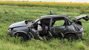 Una nena de 10 años falleció en un vuelco en Villa Mercedes