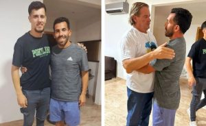 El emotivo gesto de Carlos Tévez con la familia de Lucio Dupuy en un durísimo momento