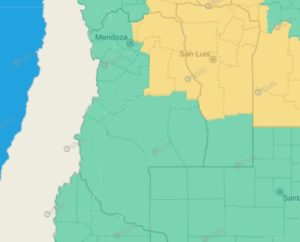 Mendoza: Otra Alerta Amarilla para la provincia por tormentas y granizo