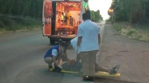 Mendoza: conductor borracho atropelló a un joven y lo dejó inconsciente en la banquina