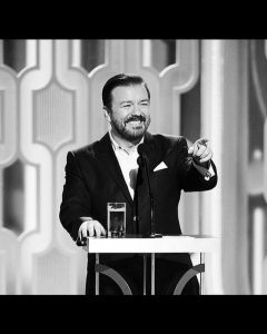 Ricky Gervais brindó con un vino mendocino y se volvió viral en las redes