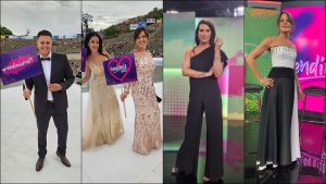 Comenzó el acto central: mira los looks de las figuras de Canal 9