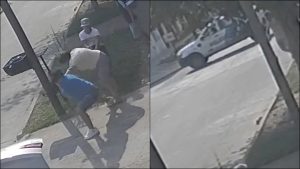 Video: le estaban robando a una mujer y el patrullero que pasaba no hizo nada