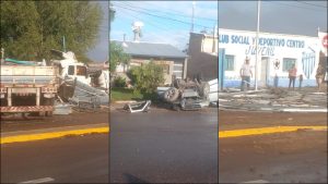 Mendoza: falleció una mujer luego de ser embestida su camioneta por un camión