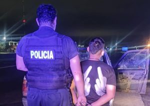 San Martín: persecución de madrugada en la Ruta 7