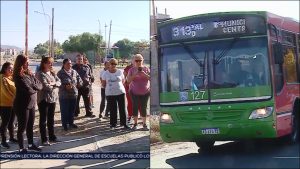 Vecinos de Las Heras reclaman mayor seguridad en las paradas de colectivo