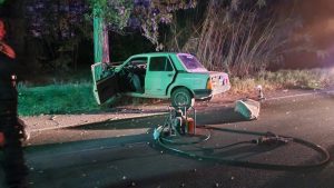 Tragedia en San Martín: Murió un hombre de 59 años tras chocar contra un árbol