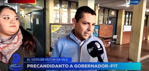 Víctor Da Vila, del FIT: "Percibimos resultados postivos"