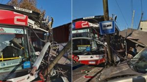 Video: cómo evoluciona el colectivero que se desmayó, chocó de frente a un camión y atropelló a 9 personas