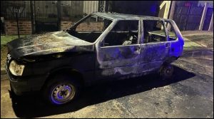 L-Gante acusado: prendieron fuego el auto de la pareja de uno de los denunciantes