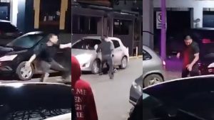 Video: patovicas casi matan a un chico a la salida de un boliche