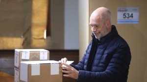 Votó Horacio Rodríguez Larreta y aclaró que “todavía es temprano para sacar conclusiones"