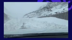 Video: la increíble nevada que hay en Alta Montaña