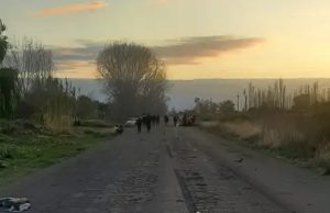 Desesperada búsqueda de un conductor que atropelló, mató y abandonó a un motociclista en Mendoza