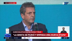 Sergio Massa: "vamos a convocar a un gobierno de unidad nacional"