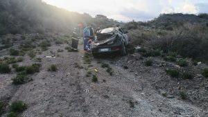 Alta Montaña: perdió el dominio del auto, cayó por un barranco y murió