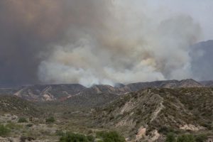 Mendoza: se reactivaron dos focos de incendio