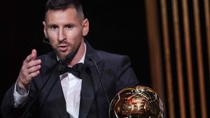 Lionel Messi ganó su octavo Balón de Oro y se lo dedicó a Diego Maradona