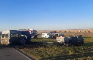 "La situación era dantesca": terrible choque en Córdoba dejó cinco muertos e incendios