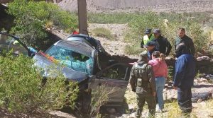 Accidente fatal en Alta Montaña: una mujer falleció tras volcar en la Ruta 7