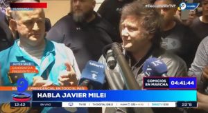 Votó Javier Milei: "Lo que había que hacer ya se hizo"