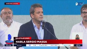 "Milei es el Presidente": Sergio Massa reconoció la derrota