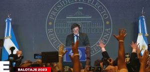 "Comienza el fin de la decadencia argentina": Javier Milei y su primer discurso como Presidente electo