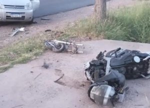 Mendoza: Murió un motociclista que chocó con una camioneta al ingresar a un puente