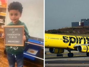 Otra que Mi Pobre Angelito: tiene 6 años, viajó solo y se tomó el avión equivocado para Navidad