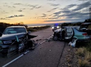 Mendoza: el conductor estaba borracho, dijo que tuvo una invasión de mosquitos y chocó de frente con un auto