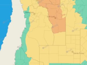 Alerta Amarilla en Mendoza por tormentas y granizo: ¿Dónde y a qué hora?