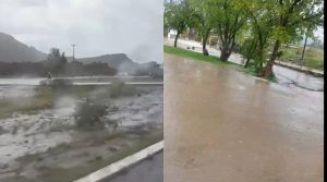 Vídeos: se registran tormentas y crecidas en algunas zonas de Mendoza