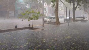 Alerta Amarilla por granizo en Mendoza: ¿a qué hora y en cuáles zonas?