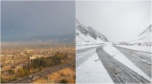 Rige doble alerta amarilla en Mendoza por nevadas y Zonda: qué zonas podría afectar este martes