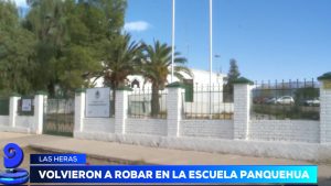 Las Heras: Robaron una escuela en Panquehua y al otro día volvieron para atacar los baños