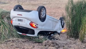 Volcó en San Luis un jugador de Godoy Cruz