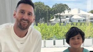 "Y vos crota si no es sushi no comes": Mirá por qué Messi y su hijo se volvieron virales