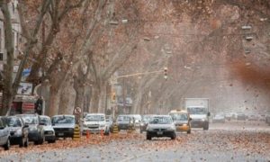 Se volvió a sentir el Viento Zonda en algunas zonas del Gran Mendoza