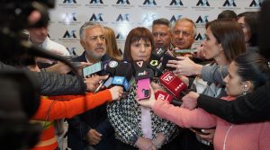 Bullrich en Mendoza: habló del Banco de Huellas Genéticas y de los condenados por delitos de lesa humanidad