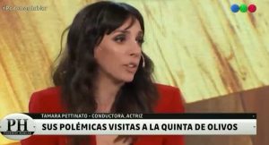 ¿Qué decía Tamara Pettinato de sus visitas a Olivos y a la Casa Rosada en cuarentena?