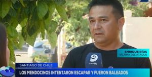 "Tiraron a matar, pensé que me iba en sangre": habló el mendocino baleado en Chile