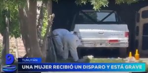 Una mujer pelea por su vida en Mendoza: su pareja manipulaba un arma y disparó sin intención