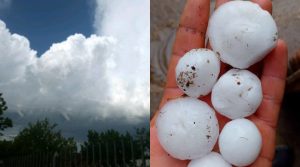 Fuerte tormenta de granizo en San Rafael: qué otras zonas de Mendoza se pueden ver afectadas