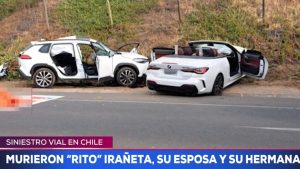 Accidente en Chile: para la fiscal, Irañeta causó el siniestro