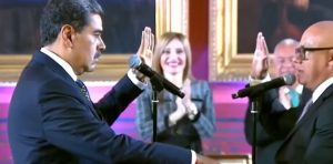 Tensión y solo dos presidentes: Maduro asumió y le dijo "nazi" a Milei