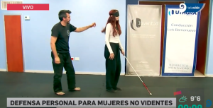 "Solo se necesitan ganas de aprender": dictan un curso de defensa personal para mujeres con discapacidad visual en Mendoza