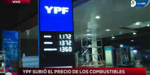 Bajó hace 13 días y ahora vuelve a subir la nafta en Mendoza