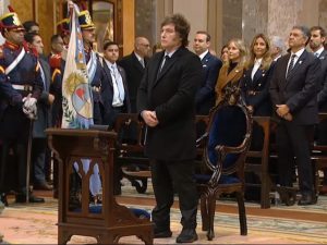 La Iglesia pidió "fraternidad y respeto" luego de que Milei no saludara a Villarruel y a Macri en el Tedeum